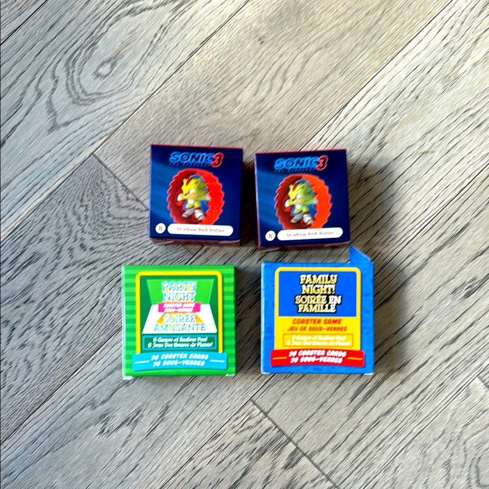 Sonic 3 Card Game - Blue and Red